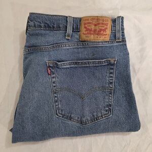 Levis Strauss & Co 502 Straight Comfort Fit Stone Blue Wash Jeans Men W40 L30